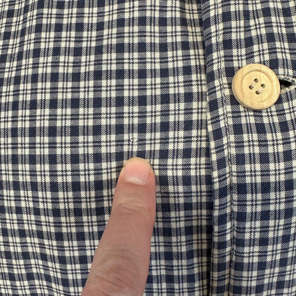 Vintage Reversible Quilted Patchwork Jacket 90s S… - image 7